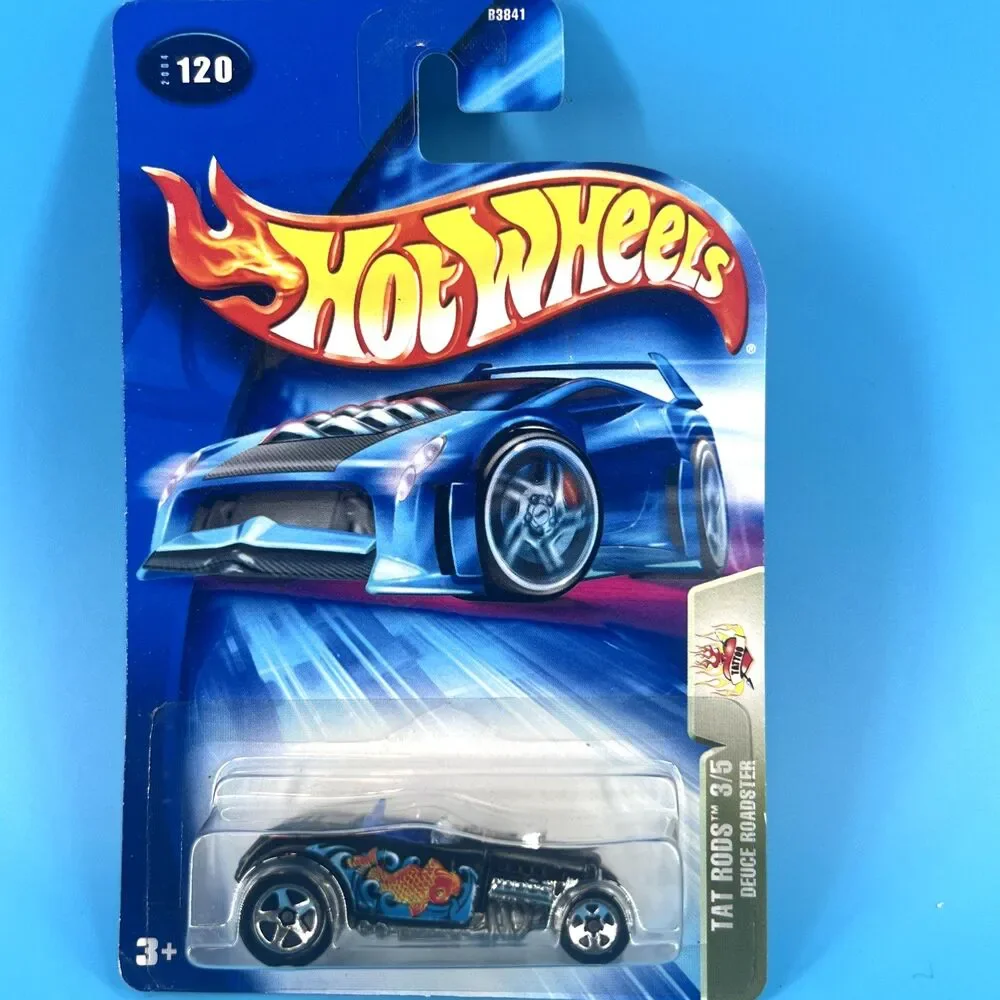 Hot Wheels 1932 Ford Deuce Roadster. Rare,VHTF! '04 Tat Rods Series #3/5.